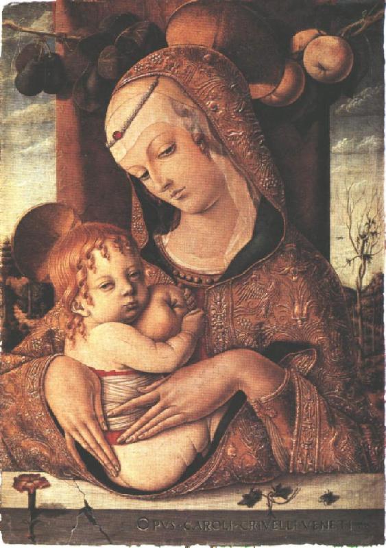 CRIVELLI, Carlo Virgin and Child dfg oil painting picture